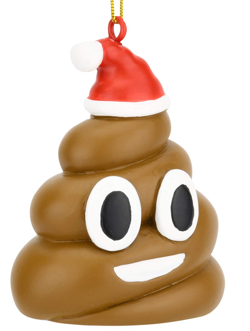 Tree Buddees Poopy Christmas Funny Poop Gag Gift Ornaments - Image 4